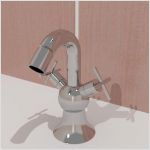 3D Смеситель для ванной комнаты