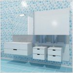 3D Мебель для ванной комнаты Rifra