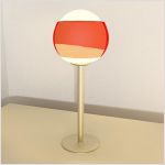 3D модель итальянский настольный светильник 17
