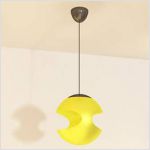 3D модель итальянского потолочного светильника 01