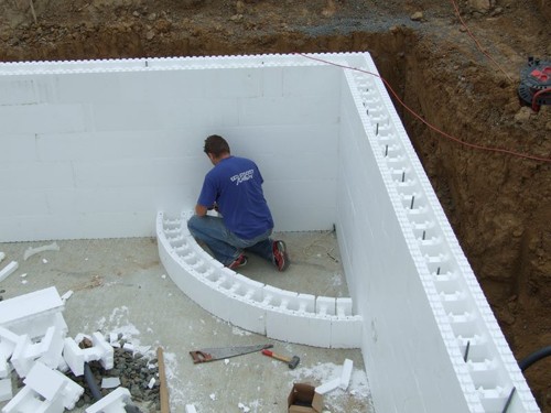 пенополистирольная опалубка