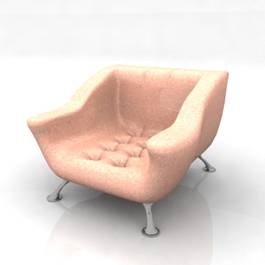 3d объекты кресел
