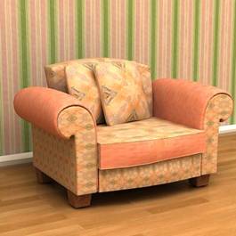 3d модели кресел