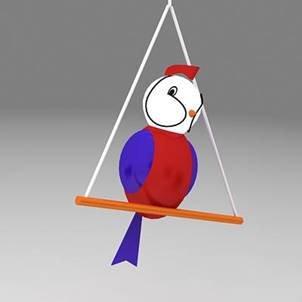 3d модели детских светильников