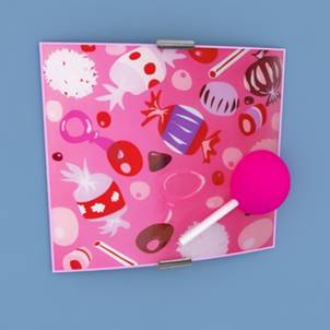 3d модели детских светильников