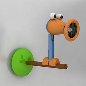 3d модели детских светильников