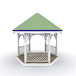 3d объекты беседки