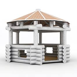 3d объекты беседки