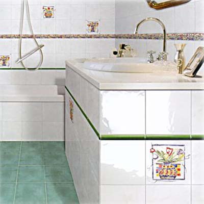 фото галерея керамическая плитка ванная