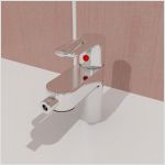 3D Смеситель для ванной комнаты