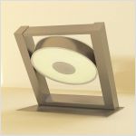 3D модель итальянский настольный светильник 32