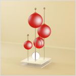 3D модель итальянский настольный светильник 33