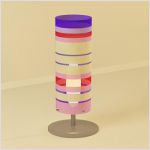 3D модель итальянский настольный светильник 14