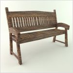 3d скамейки для ландшафтного дизайна