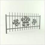 3d заборы и ограждения для ландшафтного дизайна