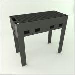 3d мангалы и грили для ландшафтного дизайна