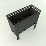 3d мангалы и грили для ландшафтного дизайна