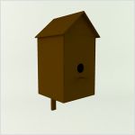 3d скворечники для ландшафтного дизайна