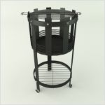 3d мангалы и грили для ландшафтного дизайна