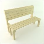 3d скамейки для ландшафтного дизайна