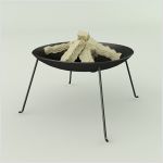 3d мангалы и грили для ландшафтного дизайна