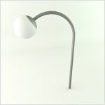 3d садовые светильники