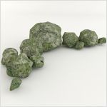 3d камни для ландшафтного дизайна