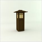 3d садовые светильники