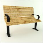 3d скамейки для ландшафтного дизайна