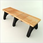 3d скамейки для ландшафтного дизайна