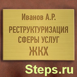 Реструктуризация сферы услуг ЖКХ. Иванов