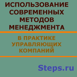 Использование современных методов менеджмента в практике управляющих компаний (дирекций единого заказчика). Пивоваров