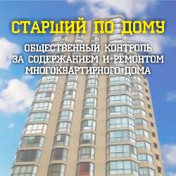 Старший по дому. Общественный контроль за содержанием и ремонтом многоквартирного дома